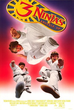 Постер фильма Три ниндзя: Костяшки вверх (1993)
