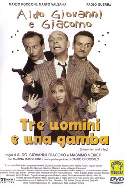 Постер фильма Трое мужчин и нога (1997)
