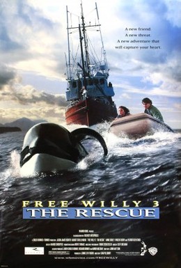 Постер фильма Освободите Вилли 3: Спасение (1997)