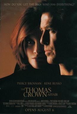 Постер фильма Афера Томаса Крауна (1999)