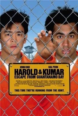 Постер фильма Гарольд и Кумар: Побег из Гуантанамо (2008)