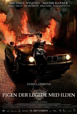 Постер фильма Девушка, которая играла с огнем (2009)