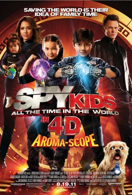 Постер фильма Дети шпионов 4D (2011)
