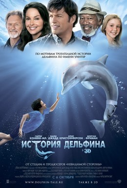 Постер фильма История дельфина (2011)