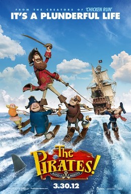 Постер фильма Пираты! Банда неудачников (2012)