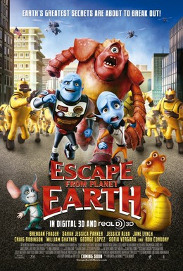 Постер фильма Побег с планеты Земля (2013)