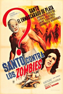Постер фильма Санто против зомби (1962)
