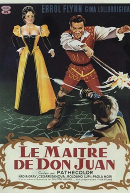 Постер фильма Учитель Дон Жуана (1954)