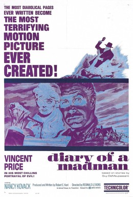 Постер фильма Дневник сумасшедшего (1963)