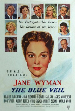 Постер фильма Голубая вуаль (1951)