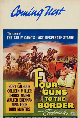 Постер фильма Четверо у границы (1954)