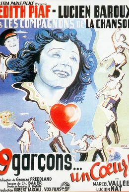 Постер фильма Девять парней, одно сердце (1948)