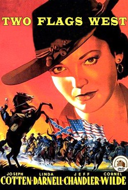 Постер фильма Два флага Запада (1950)