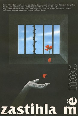 Постер фильма Застигла меня ночь (1986)