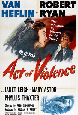 Постер фильма Акт насилия (1949)