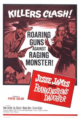 Постер фильма Джесси Джеймс встречает дочь Франкенштейна (1966)