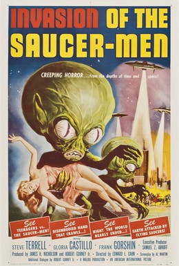 Постер фильма Вторжение обитателей летающих тарелок (1957)