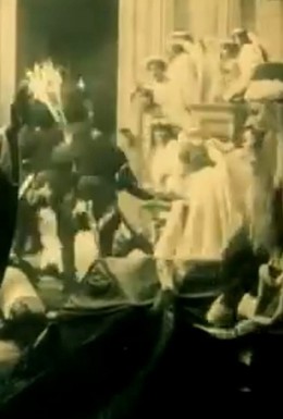 Постер фильма Жадность испортила Кретинетти Рождество (1910)