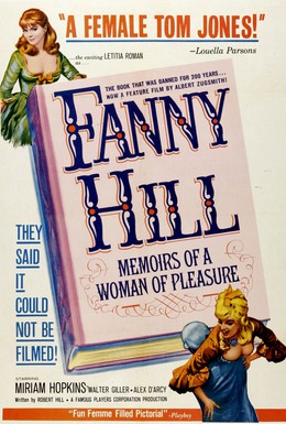 Постер фильма Фанни Хилл: Мемуары женщины для утех (1964)