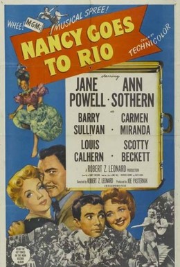 Постер фильма Нэнси едет в Рио (1950)