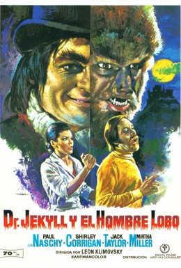 Постер фильма Доктор Джекилл против Человека-Волка (1972)