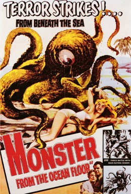 Постер фильма Монстр со дна океана (1954)