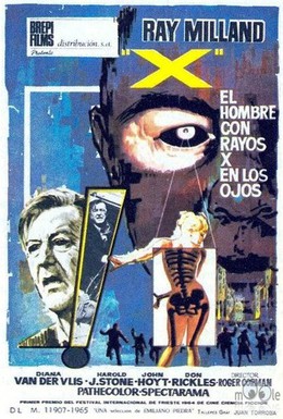 Постер фильма Человек с рентгеновскими глазами (1963)