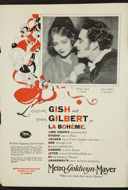 Постер фильма Богема (1926)