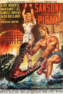 Постер фильма Самсон против пиратов (1963)