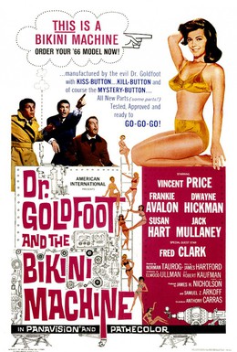 Постер фильма Доктор Голдфут и бикини-машины (1965)