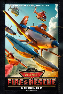 Постер фильма Самолеты: Огонь и вода (2014)