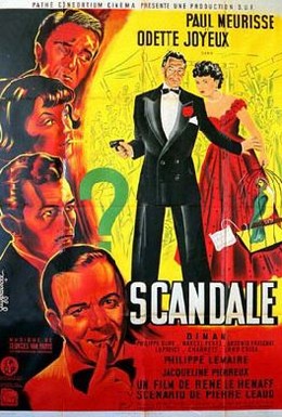 Постер фильма Скандал (1948)