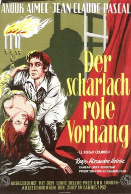 Постер фильма Багряный занавес (1953)