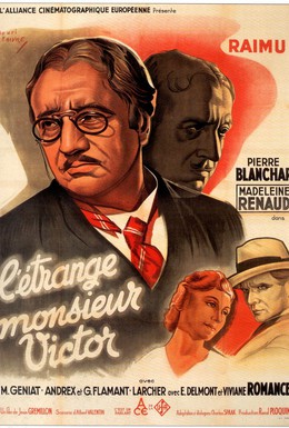 Постер фильма Странный господин Виктор (1938)