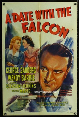 Постер фильма Свидание с Соколом (1942)