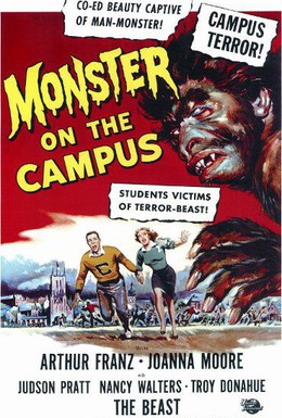 Постер фильма Монстр в университетском городке (1958)