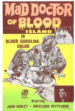 Постер фильма Безумный доктор с Кровавого острова (1968)