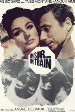 Постер фильма Однажды вечером, поезд (1968)