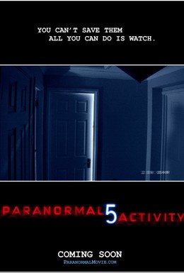 Постер фильма Паранормальное явление 5: Призраки в 3D (2015)