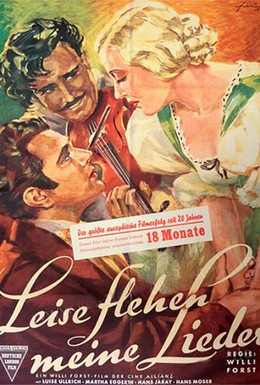 Постер фильма Песнь моя летит с мольбою (1933)