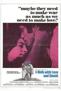 Постер фильма Прогулка с любовью и смертью (1969)