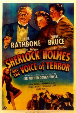 Постер фильма Шерлок Холмс: Шерлок Холмс и голос ужаса (1942)