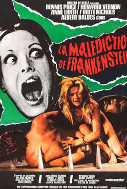 Постер фильма Проклятие Франкенштейна (1973)