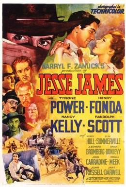 Постер фильма Джесси Джеймс. Герой вне времени (1939)