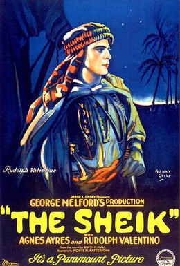 Постер фильма Шейх (1921)