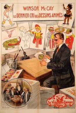 Постер фильма Уинзор МакКэй и его движущиеся картинки (1911)