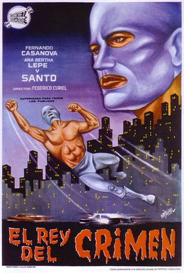 Постер фильма Санто против короля преступлений (1962)