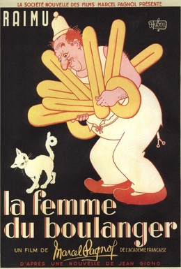 Постер фильма Жена пекаря (1938)