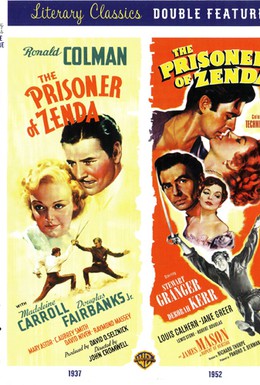 Постер фильма Узник крепости Зенда (1952)