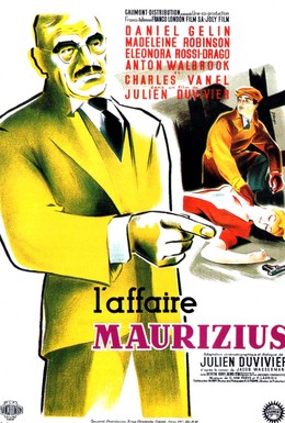 Постер фильма Дело Маурициуса (1954)